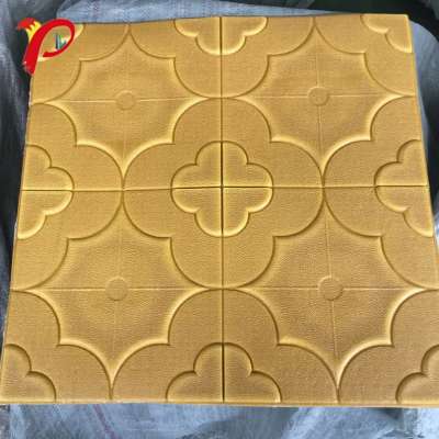 Professional Manufacture Self Adhesive 3D Brick Foam Brick Wallpaper